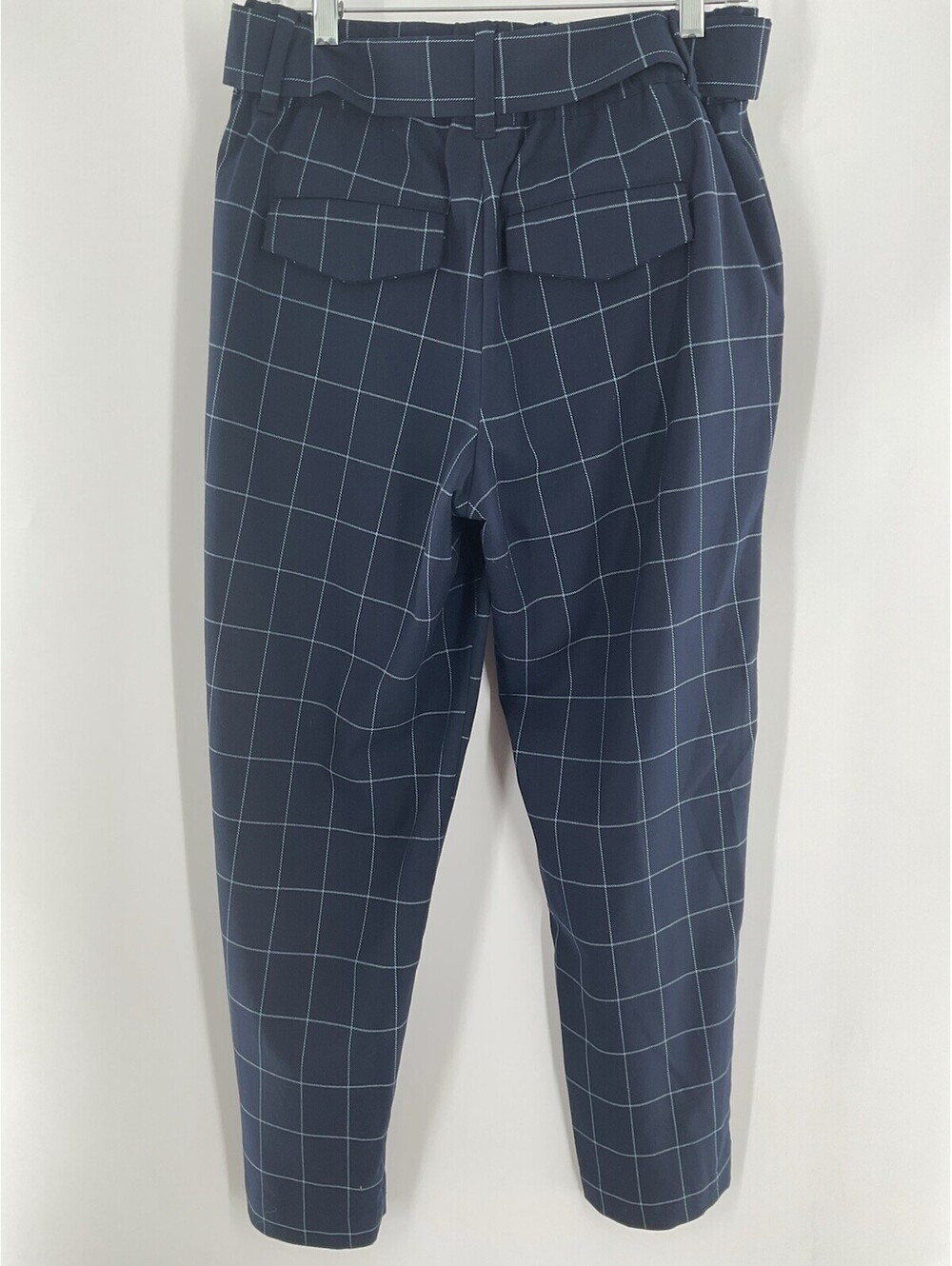 Size 6 Belted Blue Dress Pants 132 - Picture 5 of 5